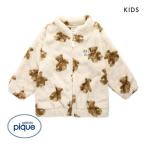 ジェラートピケ キッズアンドベイビー gelato pique Kids＆Baby KIDS ファーフリースベア柄ジャケット ジェラピケ ルームウェア キッズ