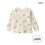 ジェラートピケ キッズアンドベイビー キッズ はちみつベア柄プルオーバー ジェラピケ ルームウェア パジャマ gelato pique Kids&Baby KIDS