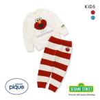 ジェラートピケ キッズアンドベイビー gelato pique Kids&Baby SESAME STREET KIDS ジャガードプルオーバー&ロングパンツセット ジェラピケ