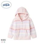 ジェラートピケ キッズアンドベイビー キッズ ベビモコカラフルボーダーパーカ ジェラピケ ルームウェア gelato pique Kids＆Baby KIDS
