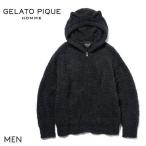 ジェラートピケ オム GELATO PIQUE HOMME メンズ Halloween限定 ’ジェラート’クロネコパーカ ジェラピケ パジャマ ルームウェア