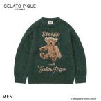 ジェラートピケ オム メンズ シュタイフ パウダーネップジャガードプルオーバー ジェラピケ ルームウェア gelato pique HOMME Steiff