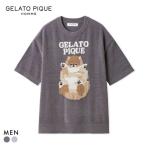 ジェラートピケ オム メンズ ドッグジャガードプルオーバー ジェラピケ パジャマ GELATO PIQUE HOMME