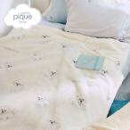 ショッピング毛布 ジェラートピケ スリープ DOG柄 プリント毛布 ジェラピケ gelato pique Sleep