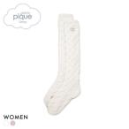 ショッピングSleep ジェラートピケ スリープ レディース ケーブルニット ロング丈ソックス ジェラピケ パジャマ ルームウェア gelato pique Sleep