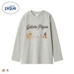 ジェラートピケ UNISEX プレイフルDOGワンポイントロンT ジェラピケ パジャマ ルームウェア gelato pique ユニセックス