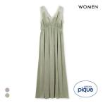 ジェラートピケ レディース MUCHA ベロア×レースカップインワンピース カップイン ジェラピケ ミュシャ パジャマ ルームウェア gelato pique