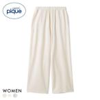 ジェラートピケ レディース カレッジロゴロングパンツ ジェラピケ パジャマ ルームウェア gelato pique