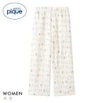 ショッピングアニマル ジェラートピケ レディース ウォッシングアニマル柄ロングパンツ ジェラピケ パジャマ ルームウェア gelato pique