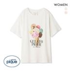 ジェラートピケ gelato pique レディース 15th ワンポイントTシャツ ジェラピケ パジャマ ルームウェア