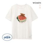 ジェラートピケ gelato pique レディース フルーツアニマルワンポイントＴシャツ ジェラピケ ルームウェア パジャマ