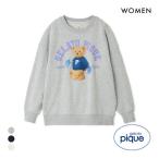 ジェラートピケ レディース スポーティーベア裏毛プルオーバー ジェラピケ パジャマ gelato pique