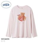 ジェラートピケ レディース フェイバリットワンポイントロンT ジェラピケ パジャマ ルームウェア gelato pique