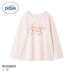 ジェラートピケ レディース キャンディワンポイントロンT ジェラピケ パジャマ ルームウェア gelato pique