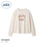 ジェラートピケ レディース カレッジロゴロンT ジェラピケ パジャマ ルームウェア gelato pique