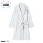 ジェラートピケ レディース 吸水パイルベア刺繍ガウン ジェラピケ パジャマ ルームウェア gelato pique