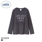 ジェラートピケ レディース レーヨンロゴロンT ジェラピケ パジャマ ルームウェア gelato pique