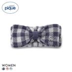 ジェラートピケ レディース WhiteDay チェック柄ヘアバンド ジェラピケ gelato pique ホワイトデー