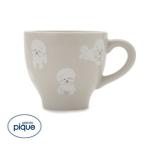 ジェラートピケ gelato pique ビションフリーゼ柄マグカップ ジェラピケ