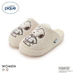 ショッピングもこもこ ジェラートピケ レディース PEANUTS オリジナルアートルームシューズ ジェラピケ パジャマ ルームウェア スヌーピー gelato pique