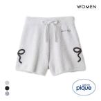 ショッピングジェラートピケ ジェラートピケ レディース HALLOWEEN リボンフェザーショートパンツ ジェラピケ パジャマ ルームウェア gelato pique