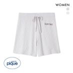 ジェラートピケ レディース リブショートパンツ ジェラピケ パジャマ ルームウェア gelato pique