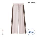 ジェラートピケ レディース エアリーモコラインロングパンツ ジェラピケ パジャマ ルームウェア gelato pique