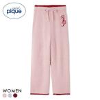 ジェラートピケ レディース HOLIDAY キラキラフェザーロングパンツ ジェラピケ パジャマ ルームウェア gelato pique