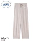 ジェラートピケ レディース レイヤードホットスムーズィーロングパンツ ジェラピケ パジャマ ルームウェア gelato pique