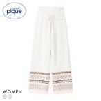 ジェラートピケ レディース ノルディックロングパンツ ジェラピケ パジャマ ルームウェア gelato pique