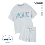 ジェラートピケ レディース スムーズィーロゴジャガードプルオーバー&ショートパンツセット ジェラピケ パジャマ gelato pique
