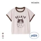 ジェラートピケ レディース エアリーモコモチーフジャガードリンガープルオーバー ジェラピケ パジャマ ルームウェア gelato pique