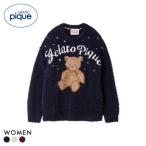 ジェラートピケ レディース HOLIDAY ジェラートスノーベアジャガードプルオーバー ジェラピケ パジャマ ルームウェア