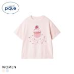 ジェラートピケ レディース エアリーモコモチーフジャガードプルオーバー ジェラピケ パジャマ gelato pique