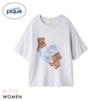 ジェラートピケ レディース 接触冷感 スムーズィー BEAR HEART ジャガードプルオーバー ジェラピケ パジャマ ルームウェア gelato pique