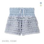 スナイデルホーム SNIDEL HOME SNIDEL HOME × 新木優子 シャーリングウエストチュールショートパンツ パジャマ ルームウェア