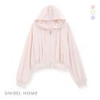 スナイデルホーム SNIDEL HOME フラワーパイルパーカー パジャマ ルームウェア パーカー