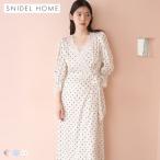 スナイデルホーム サテンジャガードガウン パジャマ ルームウェア SNIDEL HOME