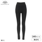 冬レギンス 240デニール 10分丈 裏起毛 ふんわりあたたか レディース M-L JM-L JJM-L 大きいサイズ okamoto 爆買