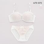 サンエイ SANEI 脇高調 スモールラメ マーガレット ブラジャー ショーツ セット ABCD