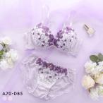 サンエイ 脇高 フラワーガーデン ブラセット ABCD サイドリボンショーツ 横紐 脇肉 はみ肉すっきり 脇寄せ 美胸 育乳 丸胸 SANEI