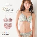 ショッピングトリンプ ニッセンとトリンプ共同企画 Wでバストをあげるブラジャーショーツセット BCD