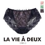 Le petale ル・ペタル ショーツ スタンダード バックレース M L LL 単品 LA VIE A DEUX ラヴィアドゥ mignon