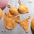 ブラジャー ショーツ セット Tバック 3点 モンシェルピジョン Mon cher pigeon トレラトルタ AA A B C D E バルーンブラ 総レース -ST01