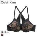 カルバン クライン アンダーウェア Calvin Klein Underwear CK BLACK バッククロス ブラジャー 3/4カップ 単品 カルバンクライン