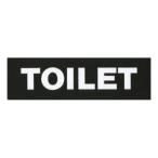  акрил матовый черный plate ACMB-A-016 клейкая лента есть W100mm×H30mm HCP туалет Mark TOILET