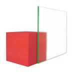 日本製 アクリル板 ガラス色両面マット艶消し(押出板) 厚み3mm 300X300mm 縮小カット1枚無料 切断面仕上なし (面取り商品のリンクあり)