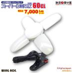 60W LED電球付屋内用クリップランプ スーパールミネX60CL SLX-60CL