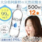 ショッピングシリカ水 国産天然炭酸水（微炭酸） シリカ水 シリカ99 silica99（500ml） 12本セット 住宅企画