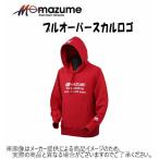 MAZUME(マズメ) プルオーバースカルロゴ (フィッシングアウター・パーカー) レッド/Lサイズ (MZAP-617)(別店舗発送商品)
